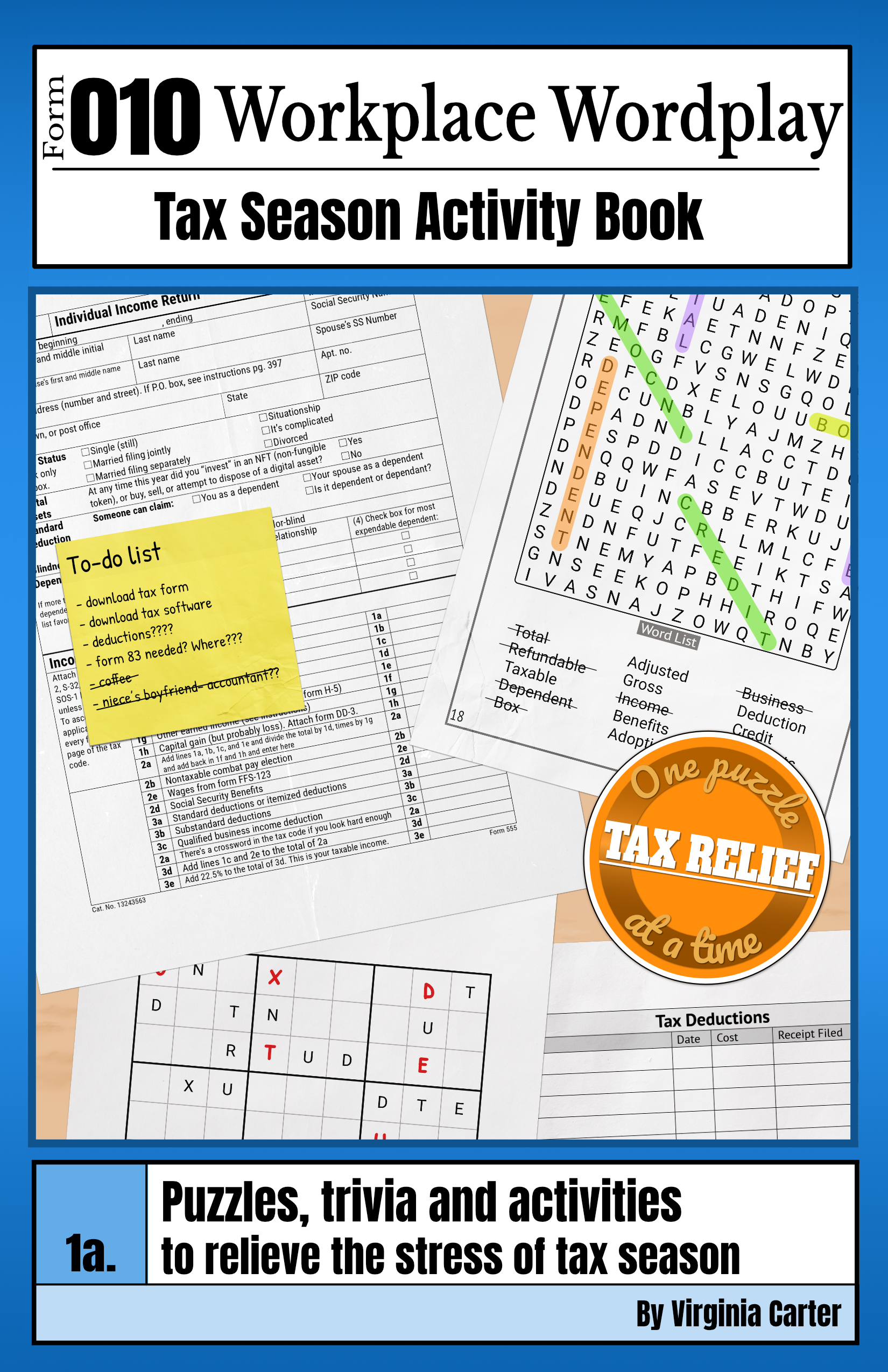 Workplace Wordplay Tax Season Activity Book