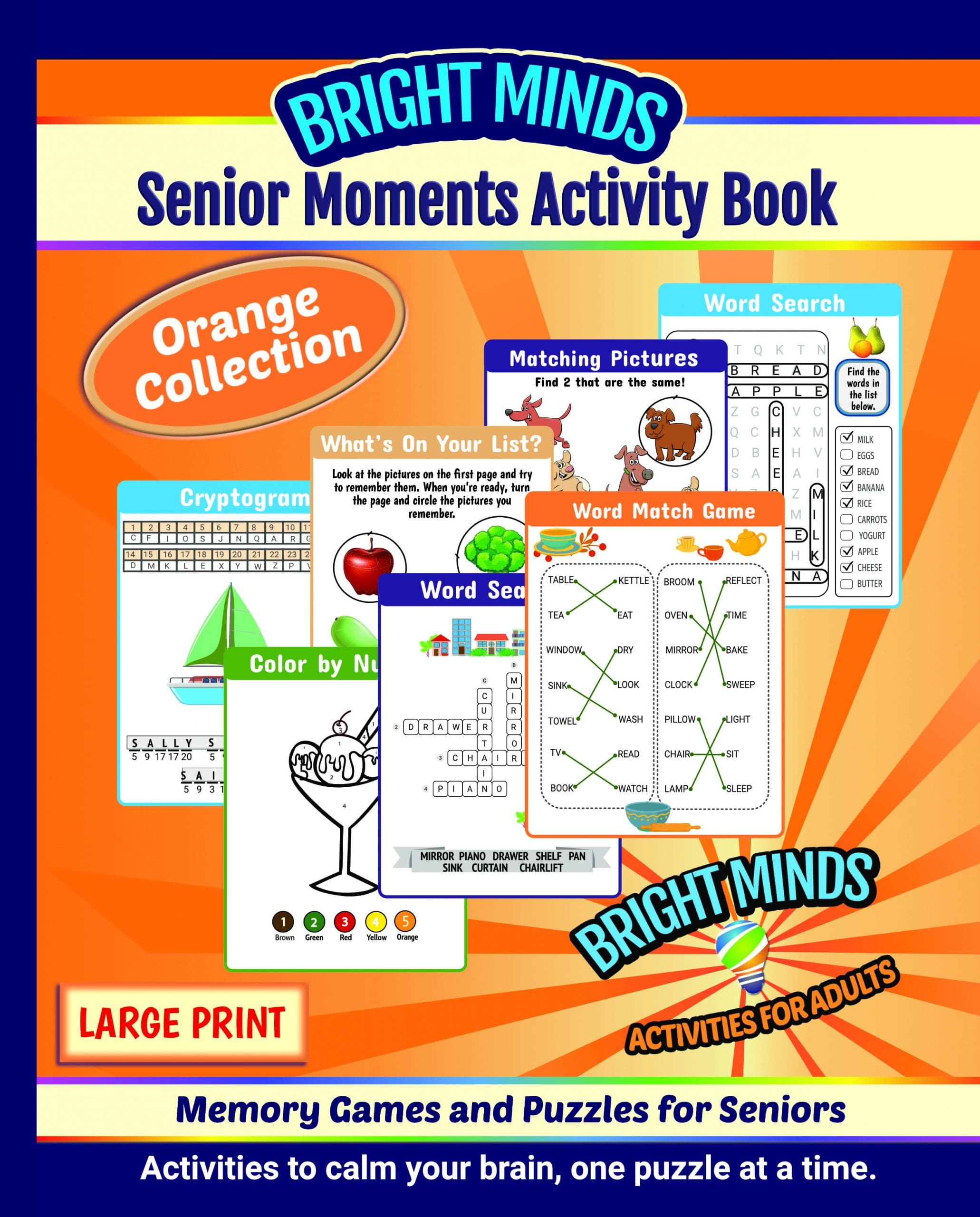 Senior Moments Activity Book